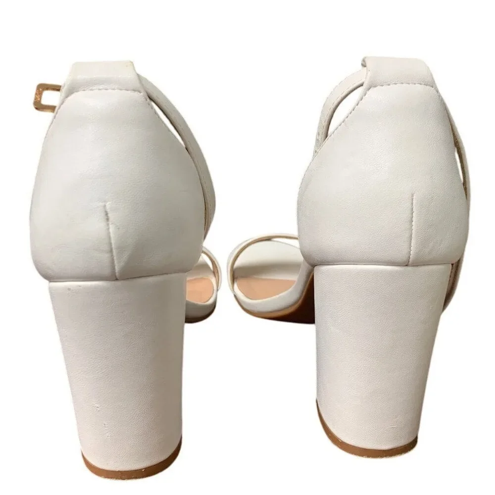 Coasis Womens Size 7 White 3.5